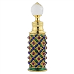 <center>1/3oz. Gold Blue Dab Bottle </center>