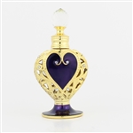 <center>1/3oz. Gold Purple Heart Dab Bottle</center>