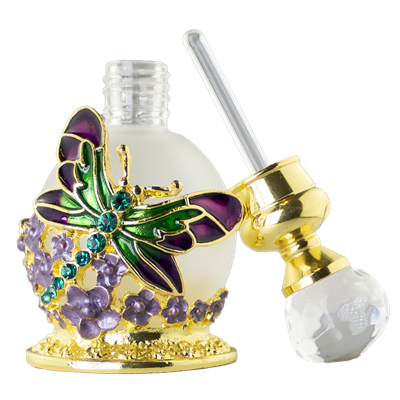 <center> 1/2oz. Purple Dragonfly Dab Bottle </center>