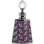 <center> Purple  Egyptian Style | Dab Bottle</center>