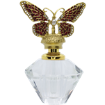 <center>4 ml. Red Butterfly | Glass Dab Bottle</center>