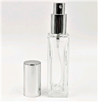 Tall Square Silver Spray