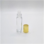 Roll-On Bottle w/Gold Cap