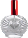 <center>Round Heart | Red Cap| Spray Bottle</center>