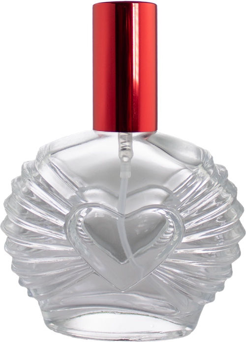 <center>Round Heart | Red Cap| Spray Bottle</center>