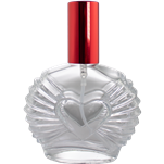 <center>Round Heart | Red Cap| Spray Bottle</center>