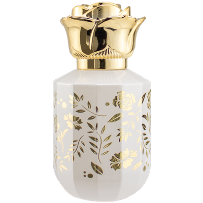 <center>1.7oz. White Gold Flower Spray Bottle</center>