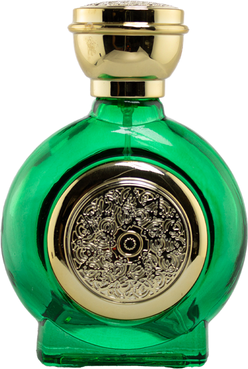 <center> Green Round Bottle w/ Gold Spray </center>