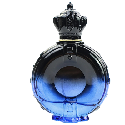 <center>1.7 oz. Ombre Blue Black Royal Spray Bottle </center>