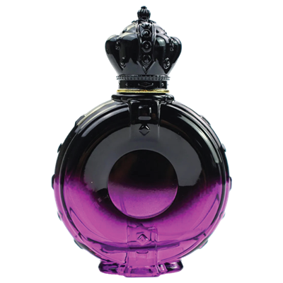 <center>1.7 oz. Ombre Purple Black Royal Spray Bottle </center>